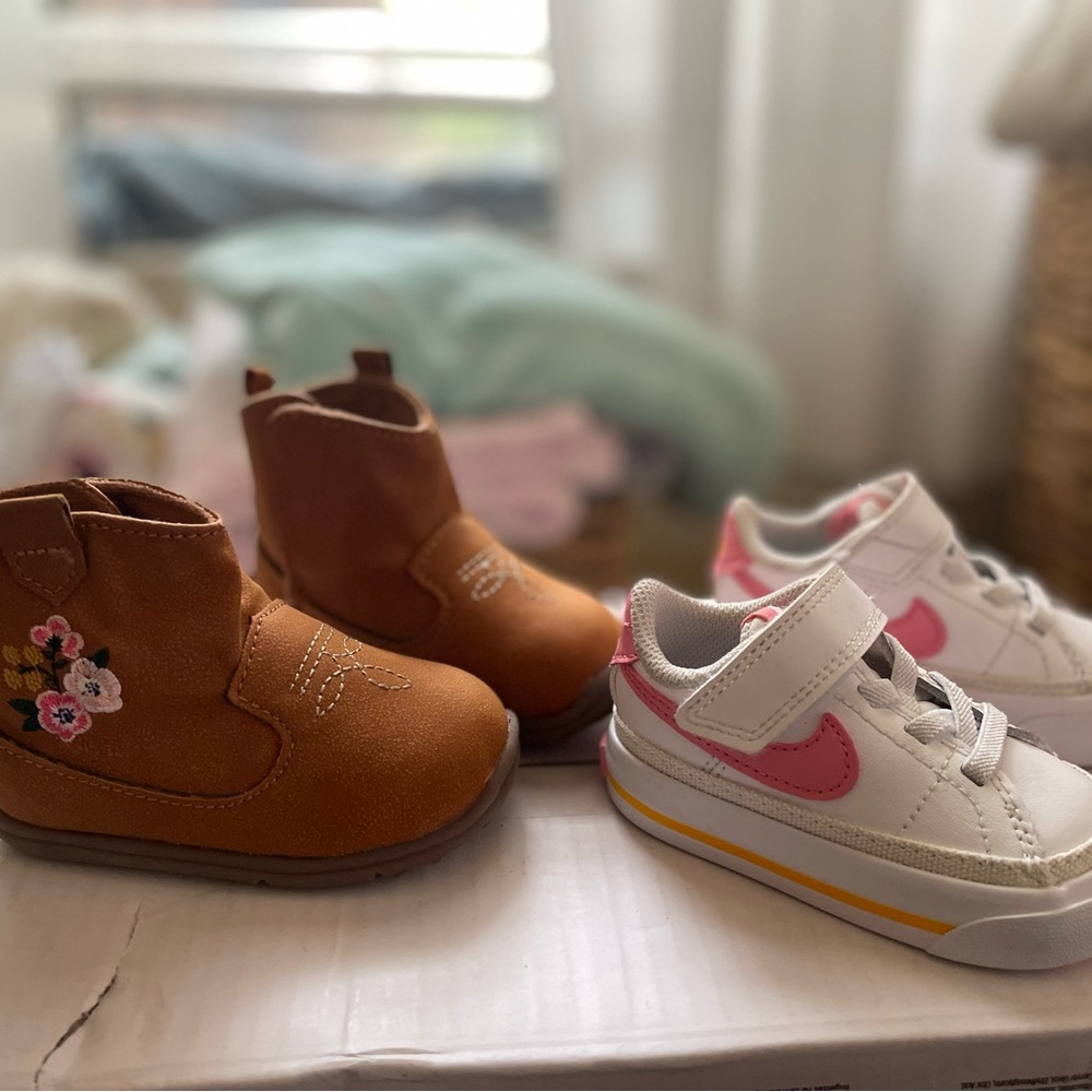 Toddler Nike Court Legacy/Carter Boot Bundle size 3/3.5